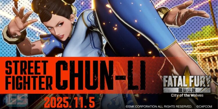 Watak Ikonik Street Fighter, Chun-Li, Akan Menyertai Fatal Fury: City of the Wolves Pada 5 November