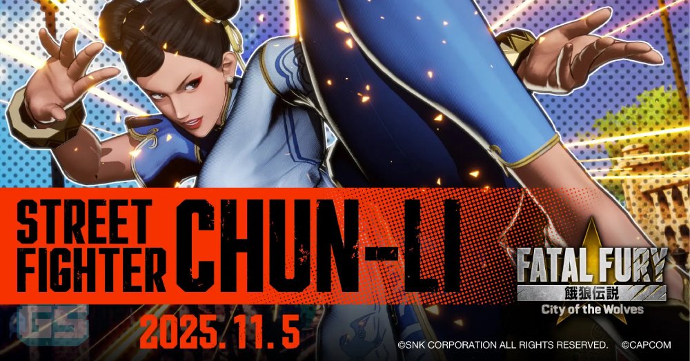 Watak Ikonik Street Fighter, Chun-Li, Akan Menyertai Fatal Fury: City of the Wolves Pada 5 November