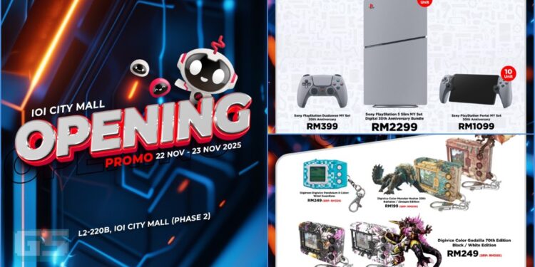 Jom Serbu Impulse Gaming IOI City Mall! Jualan ‘Grand Opening’ Gila-Gila Hujung Minggu Ini!