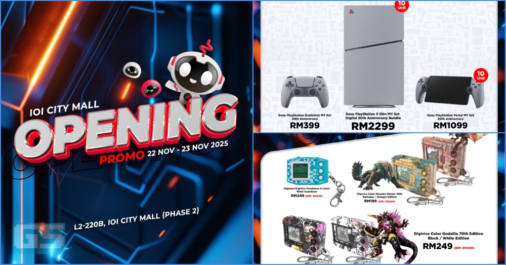 Jom Serbu Impulse Gaming IOI City Mall! Jualan ‘Grand Opening’ Gila-Gila Hujung Minggu Ini!
