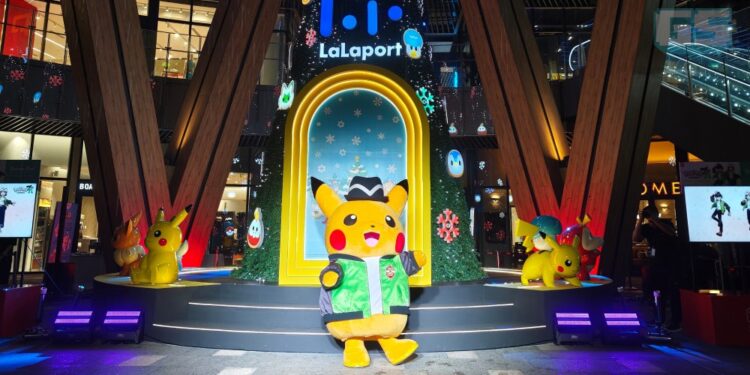 Sambutan Hujung Tahun Anda Di Acara “LaLaport Pokémon Happy Holidays!”