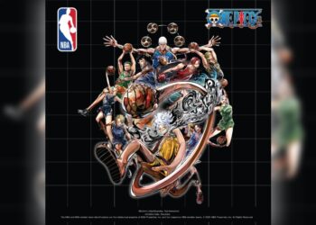 Figura Luffy Dalam Jersi NBA Bakal Dilancarkan Hasil Kerjasama ONE PIECE × NBA