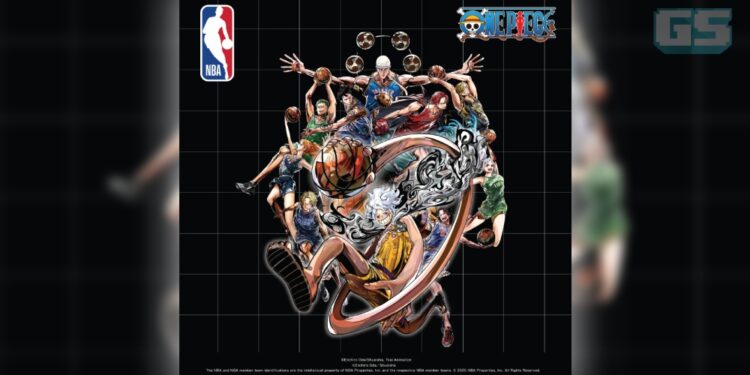 Figura Luffy Dalam Jersi NBA Bakal Dilancarkan Hasil Kerjasama ONE PIECE × NBA