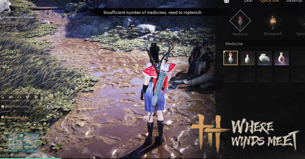 Where Winds Meet – Panduan Menghasilkan Ubat Sendiri Secara Efektif!