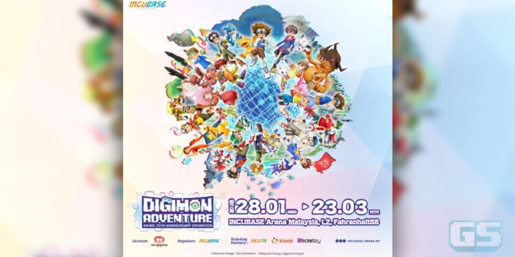 Siap Sedia, DigiDestined! Digimon Adventure Anime 25th Anniversary Exhibition Akan Datang Ke Kuala Lumpur!