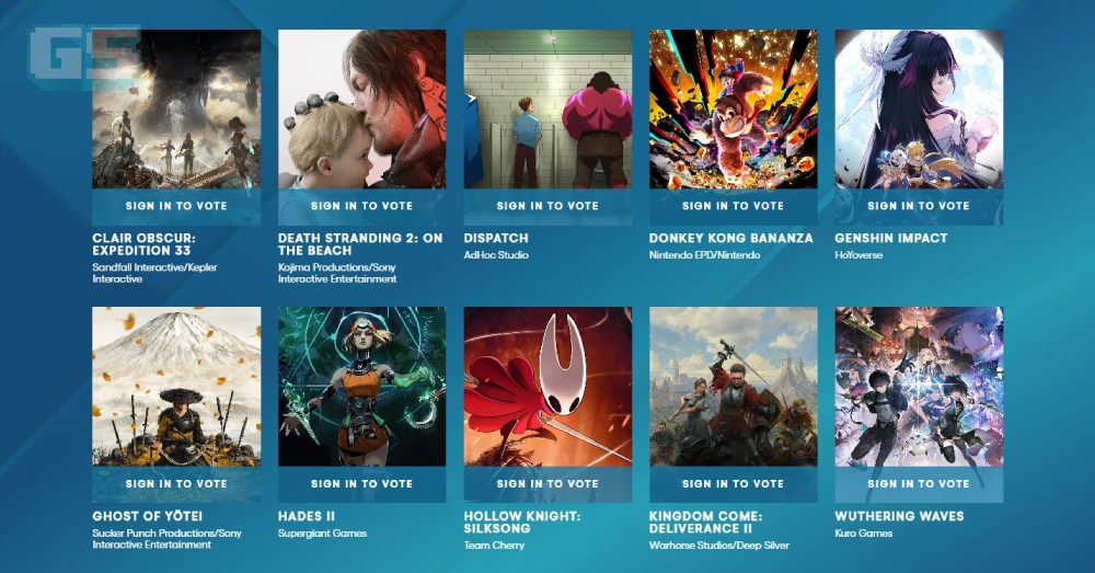 The Game Awards 2025 – Daripada 30, Calon Anugerah ‘Players’ Voice’ Dikecilkan Kepada 10 Terbaik!