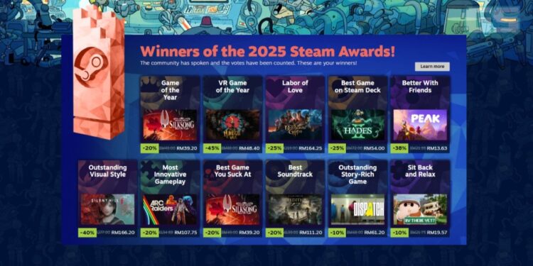 Hollow Knight: Silksong Dipilih Sebagai GOTY 2025 Steam Awards – Inilah Senarai Penuh Pemenang!