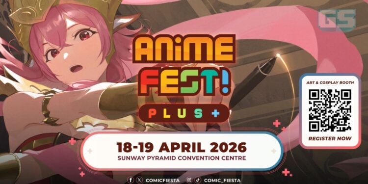 Anime Fest+ 2026 Kembali April Ini Di Lokasi Baharu, Sunway Pyramid Convention Centre!