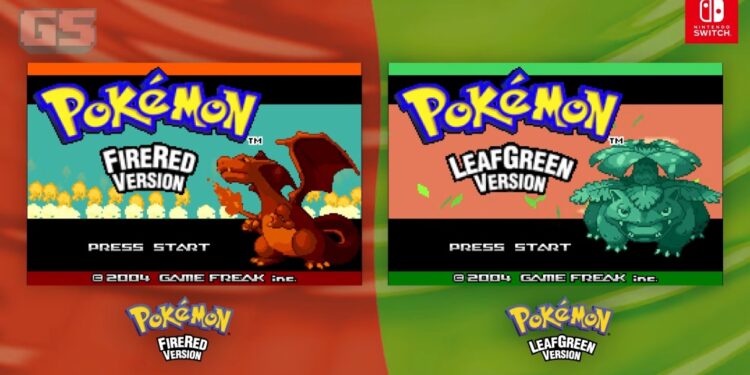 Sempena Ulang Tahun Ke-30, Pokémon FireRed & LeafGreen Datang Ke Nintendo Switch Daripada GBA!