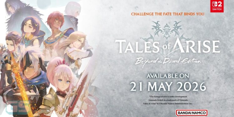 Tales of Arise Menuju Ke Nintendo Switch 2 Dalam Beyond the Dawn Edition!