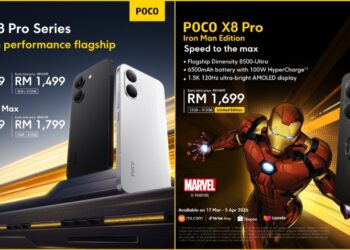 POCO X8 Pro Series Tiba Di Malaysia – Harga Promosi Bermula RM 1,299, Serta Edisi Iron Man!