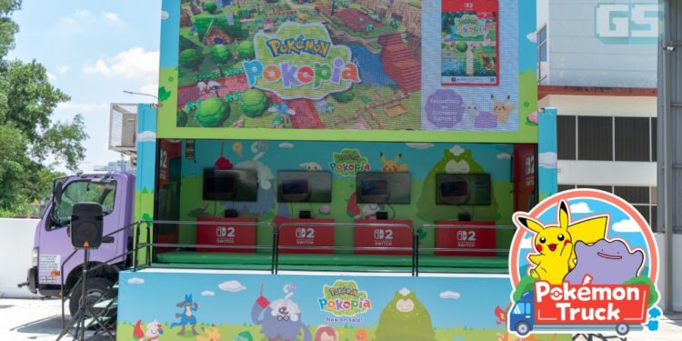 Pokémon Truck LED Serbu Lembah Klang, Tawar Peluang Kepada Orang Ramai Cuba Pokémon Pokopia!