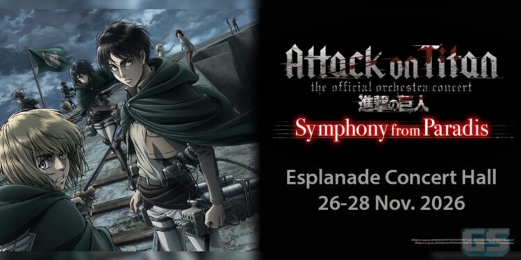 Attack on Titan Umum Konsert Simfoni Eksklusif – Tiada Di Malaysia, Tapi Dekat Di Singapura!