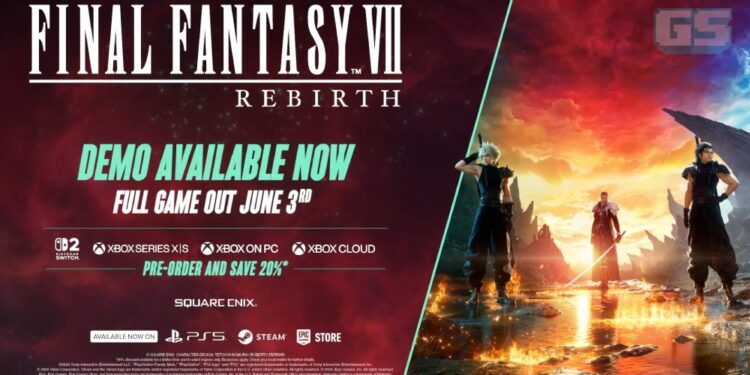 Demo Final Fantasy VII Rebirth Kini Di Xbox & Switch 2 – Boleh Main Dua Bab Pertama Sekarang!