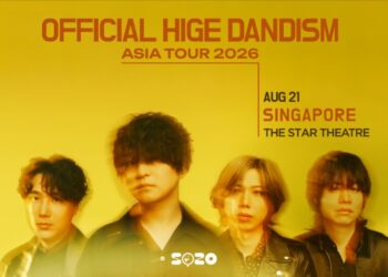 Official Hige Dandism Bakal Gegar SEA Buat Kali Pertama; Tiket Mula Dijual 16 April!