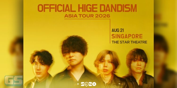 Official Hige Dandism Bakal Gegar SEA Buat Kali Pertama; Tiket Mula Dijual 16 April!