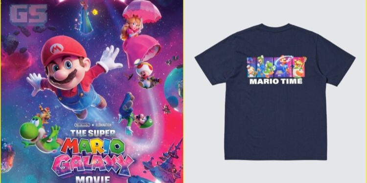 Koleksi Khas ‘The Super Mario Galaxy Movie UT’ Boleh Didapati Sekarang Di Malaysia!