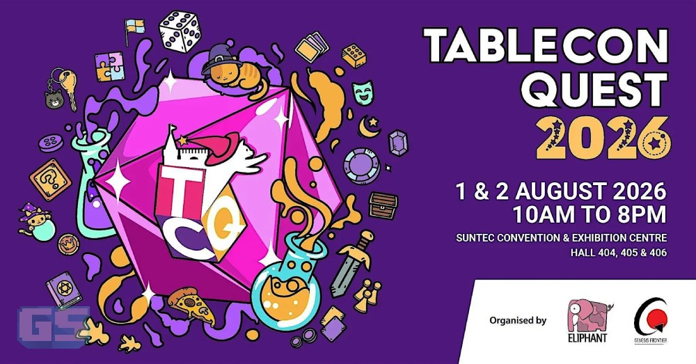 TableCon Quest 2026 Kembali Ogos 2026 – Tiket Kini Dijual!