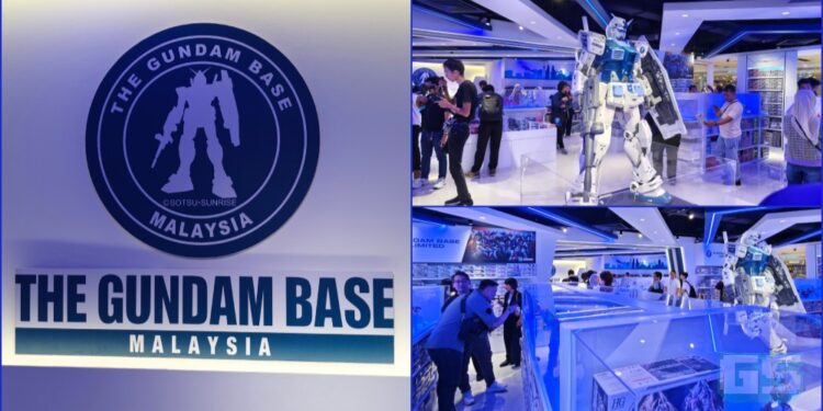 THE GUNDAM BASE Malaysia Rasmi Beroperasi – Taman Impian Pembina Gunpla!