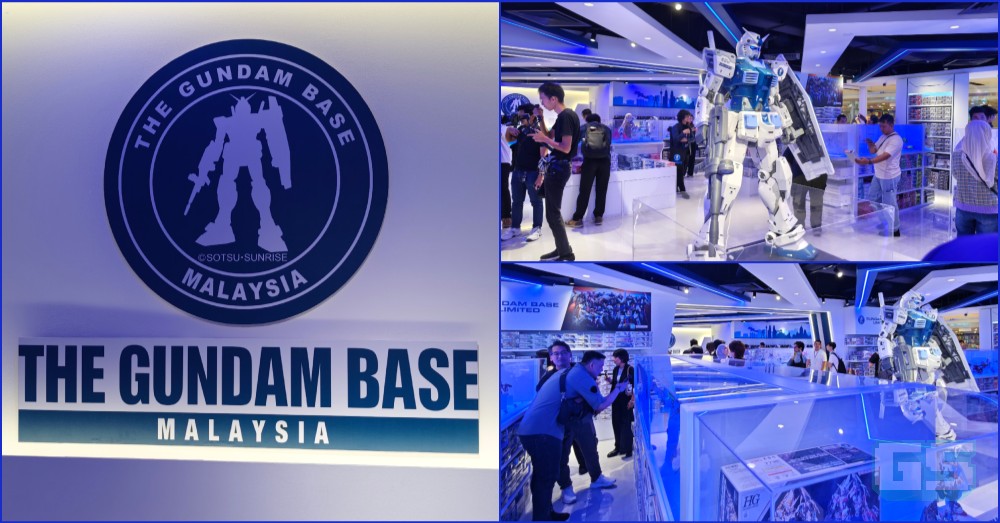 THE GUNDAM BASE Malaysia Rasmi Beroperasi – Taman Impian Pembina Gunpla!