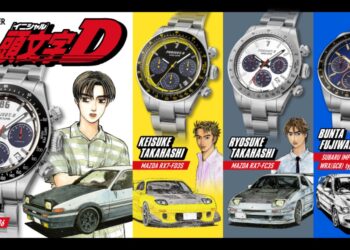 Jam Tangan Ulang Tahun Ke-30 Initial D Dibuka untuk Pra-Tempah di Malaysia!