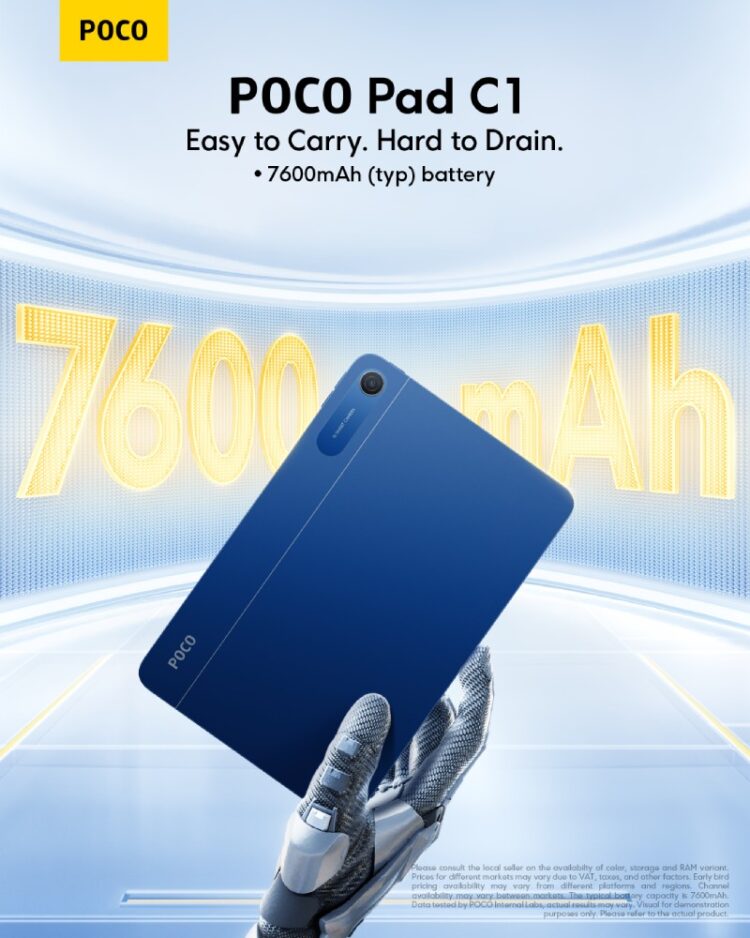 POCO Umum Smartphone Bajet C81 Pro & Tablet Pad C1 – Harga Promo Bermula RM389!