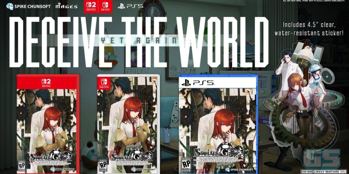Remake STEINS;GATE RE:BOOT Umum Tarikh Keluaran, Pelancaran Dipecahkan Kepada Dua Fasa!