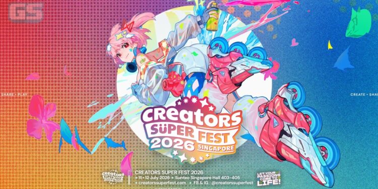 Creators Super Fest Singapore 2026 Kembali Julai 2026, Bawa Peluang Terbang Ke Jepun
