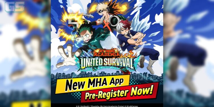 Mobile Roguelite ‘My Hero Academia UNITED SURVIVAL’ Membuka Pradaftar