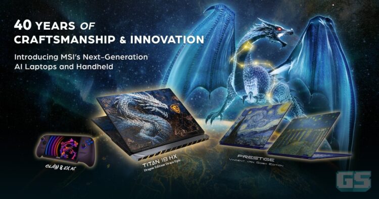 Claw 8 EX AI+ & Titan 18 HX Dragon Edition Memimpin Barisan Produk Terbaru MSI Di COMPUTEX 2026!
