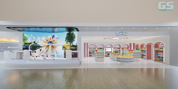 Pokémon Center SINGAPORE Buka Semula 1 Julai 2026; Maskot Solgaleo, Rupa Baharu & Merch Tempatan