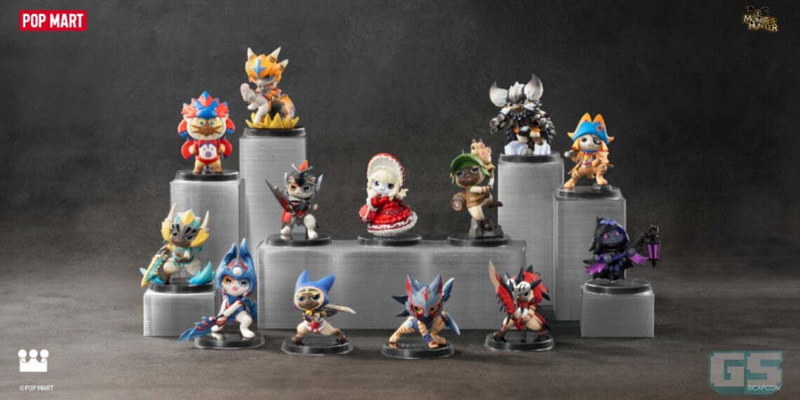 Blind Box Monster Hunter Palico Akan Mula Jual Di POP MART Malaysia Bermula Minggu Ini