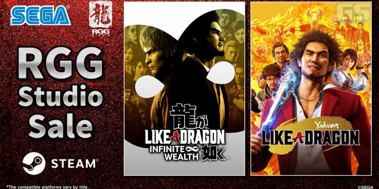 RGG Studio Umum Jualan Hebat Di Steam, Harga Diskaun Untuk Like a Dragon, Yakuza & Banyak Lagi!