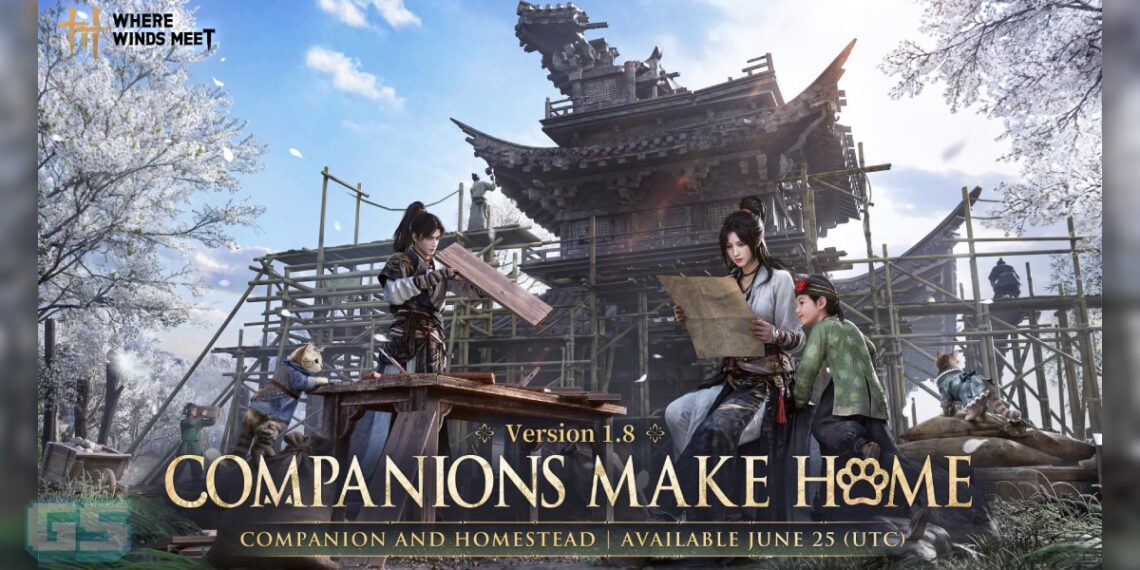Where Winds Meet – Update 1.8 Bawa Sistem Homestead, Teman Haiwan Interaktif & Acara Bermusim