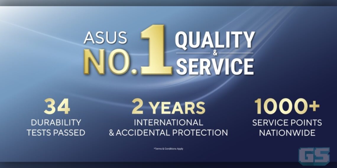 ASUS Malaysia Naik Taraf Servi – Waranti Percuma 2 Tahun & Servis ProCare Khas Untuk Anda