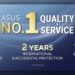 ASUS Malaysia Naik Taraf Servi – Waranti Percuma 2 Tahun & Servis ProCare Khas Untuk Anda