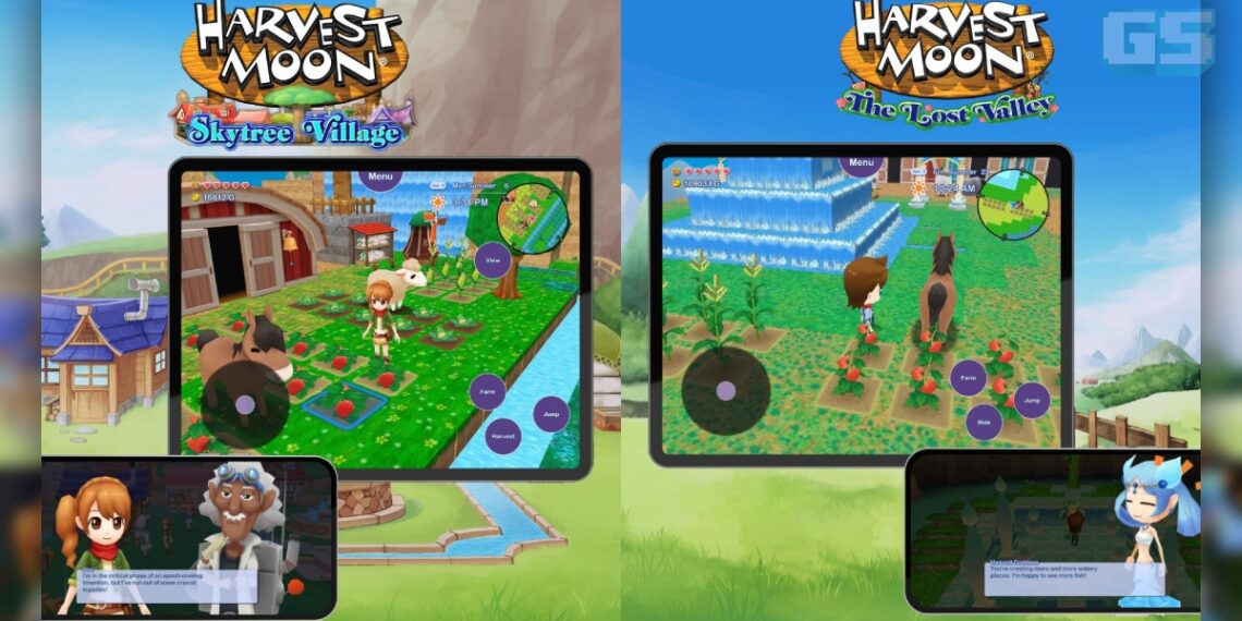 Harvest Moon: The Lost Valley & Skytree Village Rasmi Lancar di iOS & Android