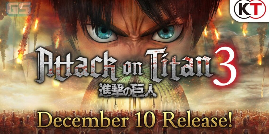 Penutup Kepada Siri Game, Attack on Titan 3 Akan Dilancarkan Disember 2026