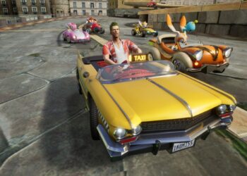 Previu Sonic Racing: CrossWorlds (DLC Crazy Taxi) – Axel Menggila Dalam Update Percuma