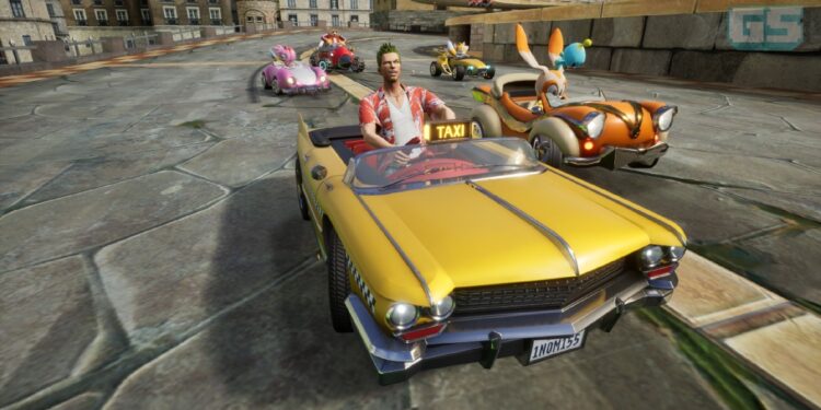 Previu Sonic Racing: CrossWorlds (DLC Crazy Taxi) – Axel Menggila Dalam Update Percuma