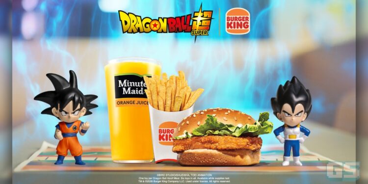 Burger King Malaysia & Dragon Ball Super Kerjasama, Lancar Menu Khas & Figura Eksklusif Bermula 7 September