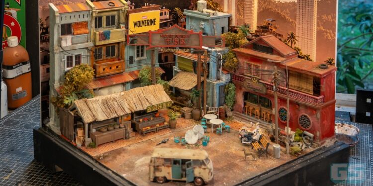 Artis Malaysia Eddie Putera Hidupkan Dunia Marvel’s Wolverine Melalui Diorama Realistik