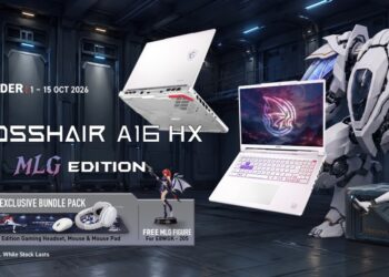 MSI Crosshair A16 HX MLG Edition Masuk Pasaran Malaysia – Ryzen 9, RTX 5070, Harga RM10,499