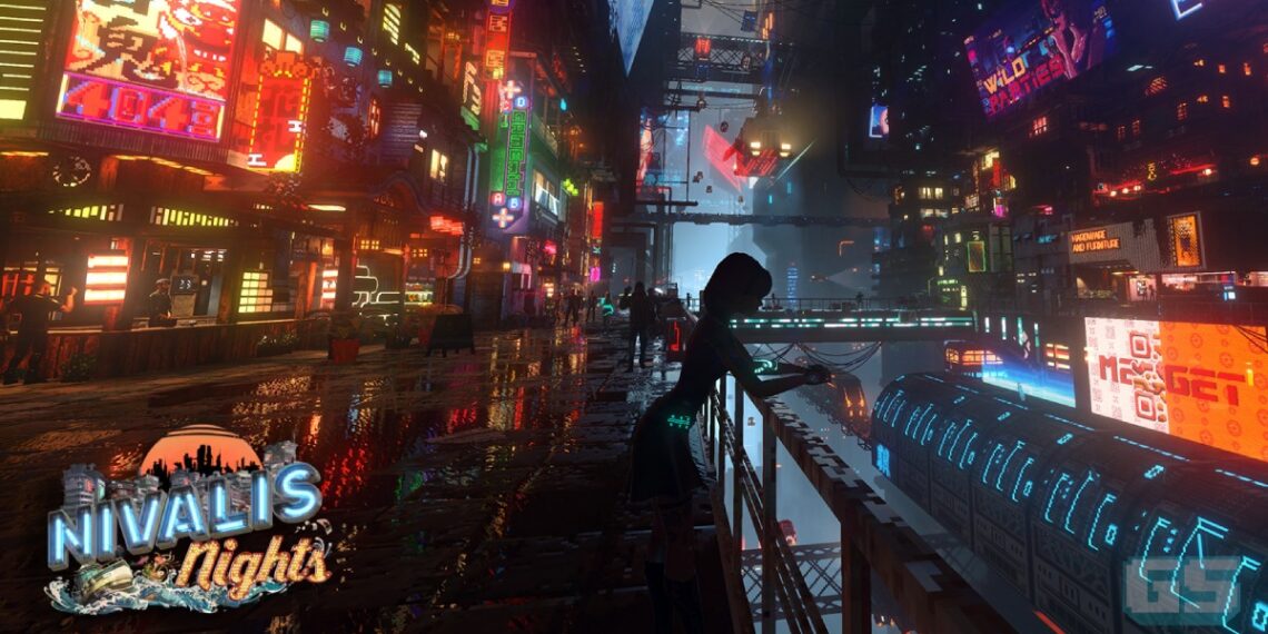 Reviu Nivalis Nights – Dunia Cyberpunk Jadi Simulator Kedai Ramen