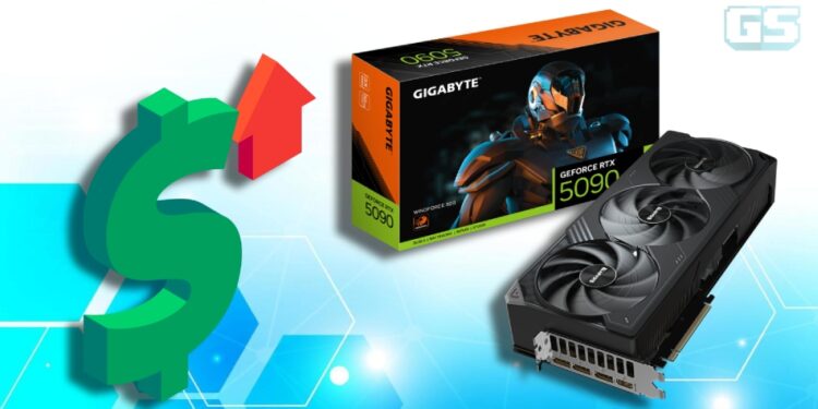 Harga NVIDIA RTX 5090 Melonjak Lebih RM27,000, Hampir Tiga Kali Ganda MSRP Asal